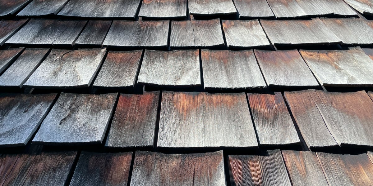 image of cedar shingles